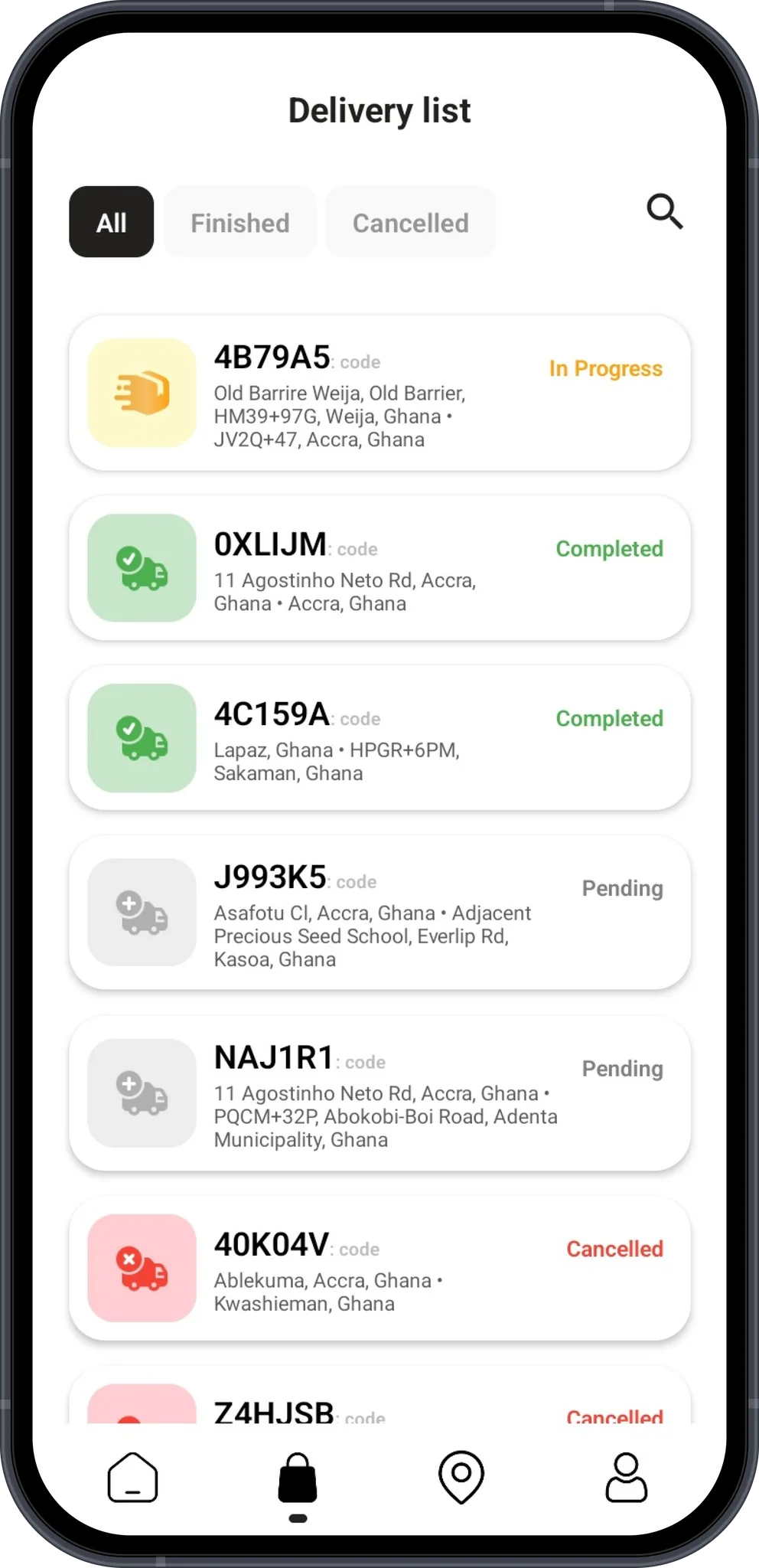Rider app
